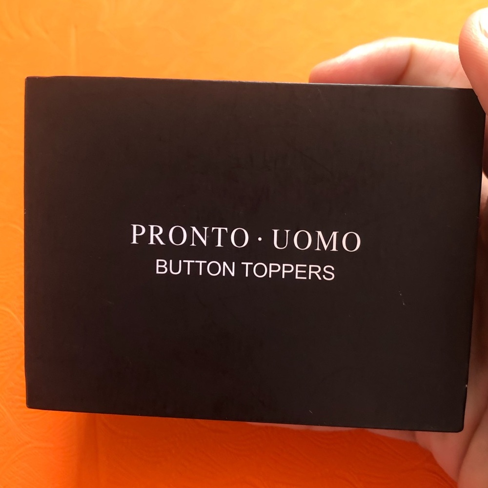 Button Toppers MEN’S WAREHOUSE